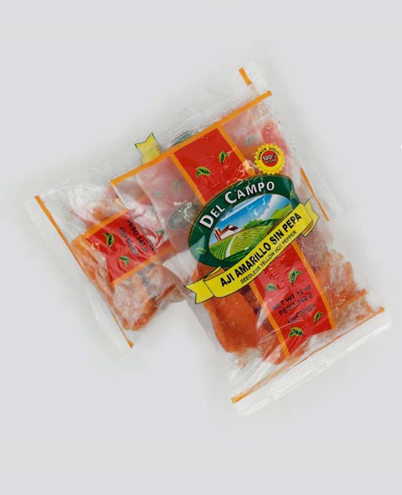 Aji Amarillo Despepitado 20 x 12 oz / Seedless Yellow Hot Pepper