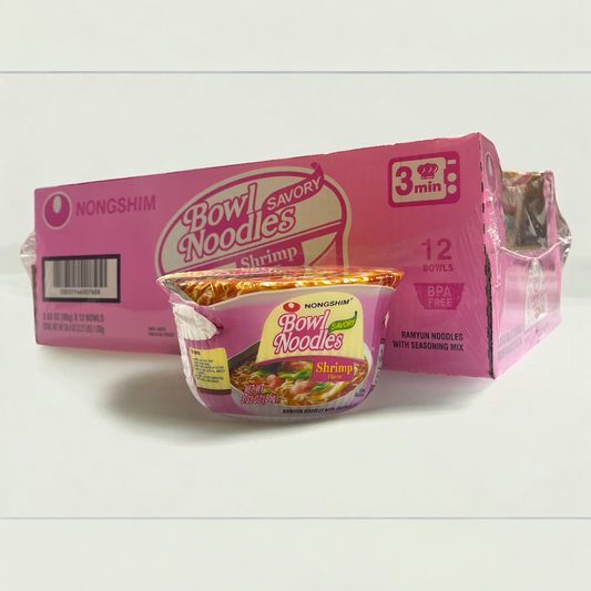 NONGSHIM BOWL  NOODLES SHRIMP FLAVOR