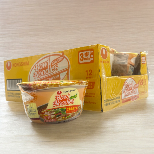 NONGSHIM BOWL NOODLES CHICKEN FLAVOR