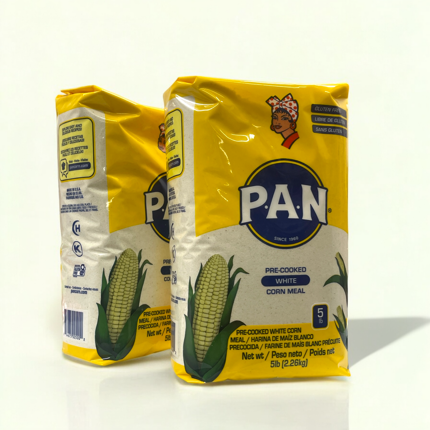 PRE COOKED WHITE CORN MEAL / HARINA PAN