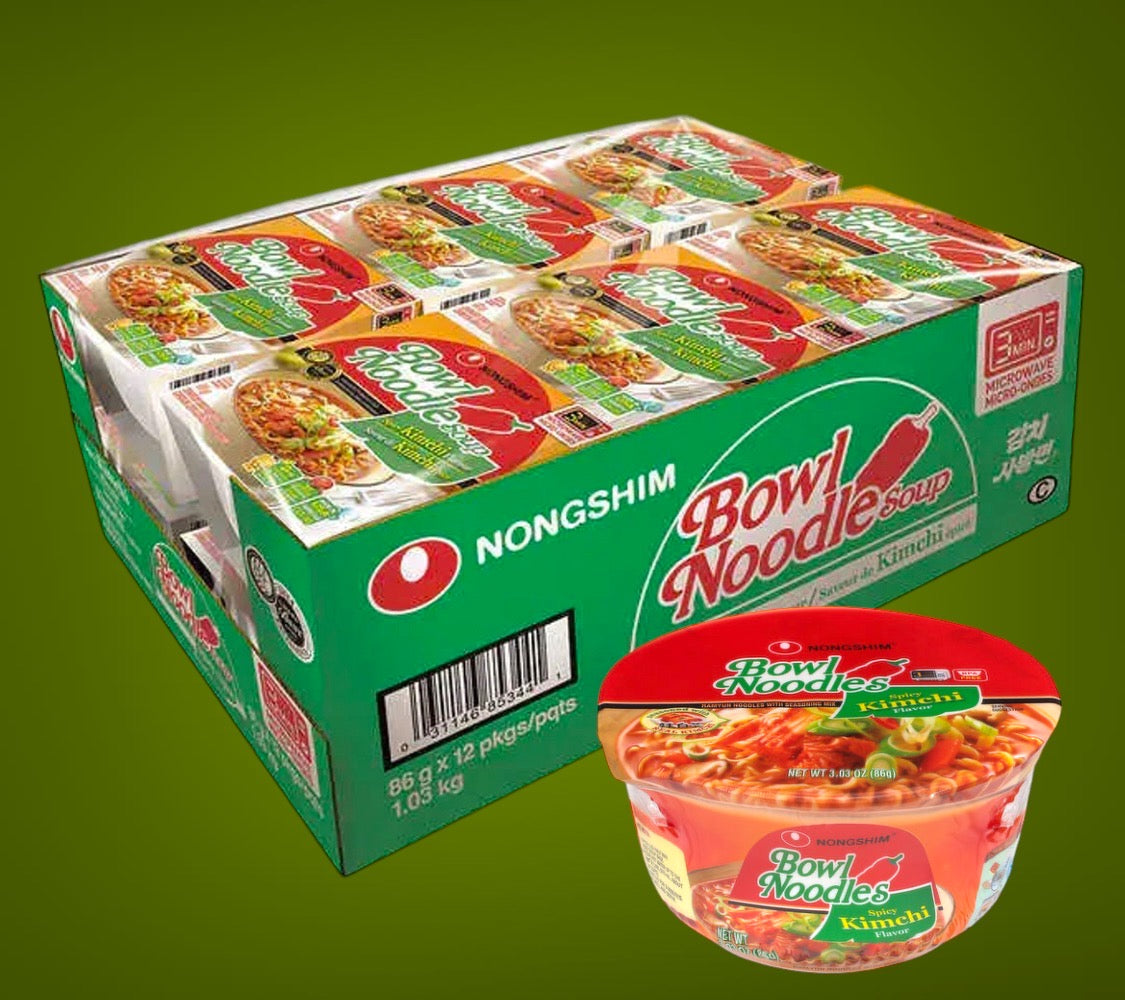 NONGSHIM  NOODLES  SPICY KIMCHI FLAVOR