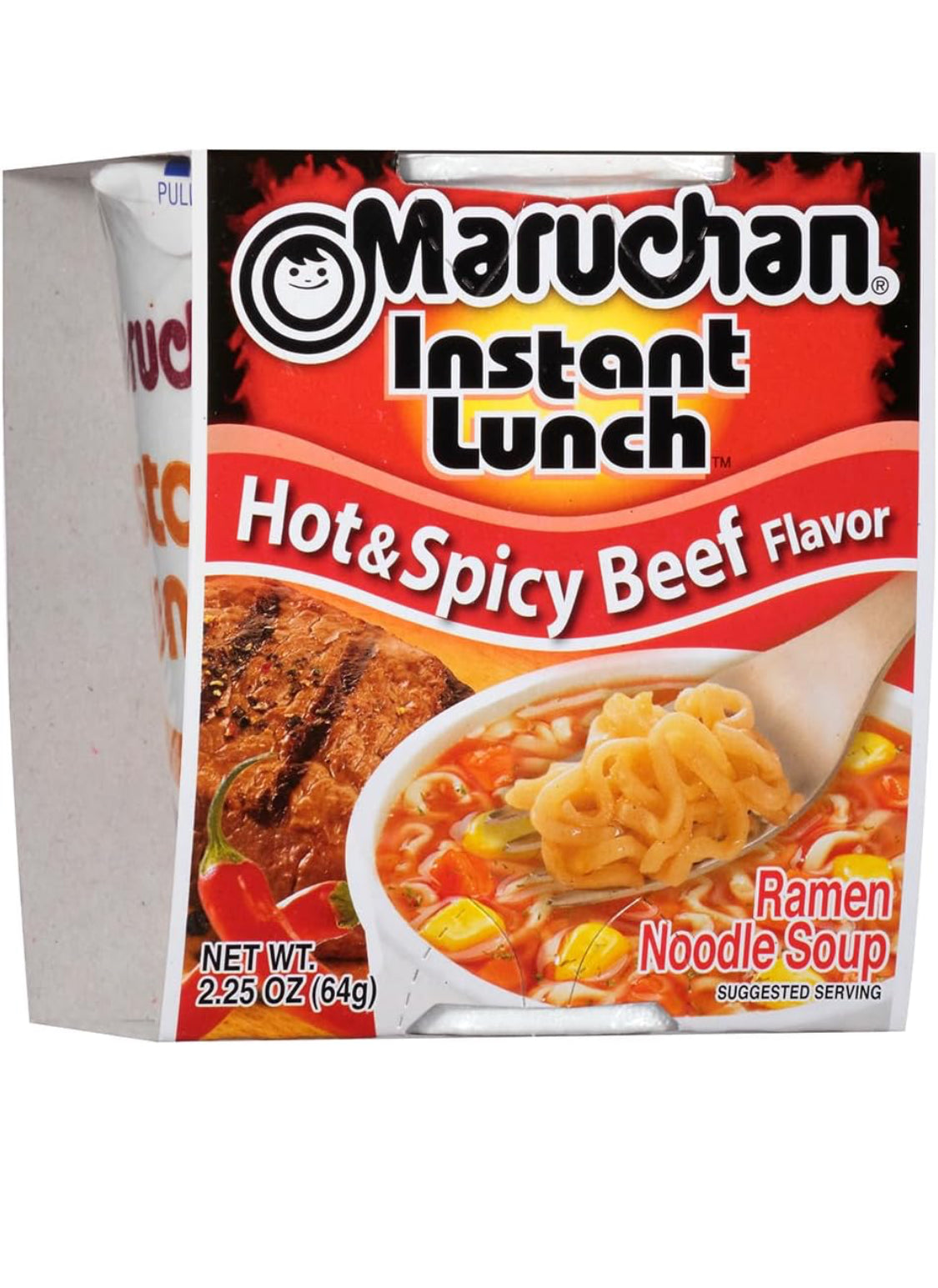 MARUCHAN RAMEN SOUP HOT & SPICY BEEF FLAVOR