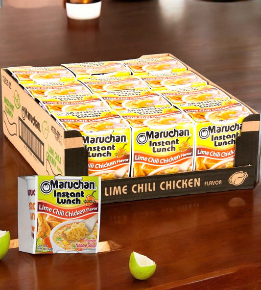 MARUCHAN RAMEN SOUP LIME CHILI CHICKEN FLAVOR